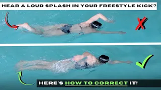 Feeling Too Much Splashing in Your Freestyle Kick? Here's Why!