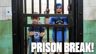 Maximum Security PRISON BREAK! Escape Room In Real Life (FUNhouse Family)