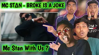 MC STΔN - BROKE IS A JOKE Reaction ( Official Music Video )