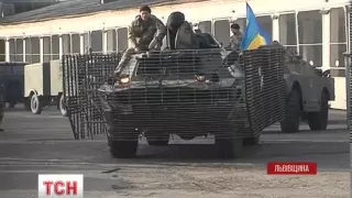 Півсотні військових відправили з Львівщини на Донбас