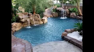 20 Swimming Pool Waterfalls Ideas To Beauty Your Outdoor Space