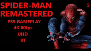 Marvel's Spider-Man Remastered PS5 Gameplay 4K 60fps FULL HDR RAY TRACING