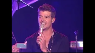 Robin Thicke (Live) Lost Without You | Ellen