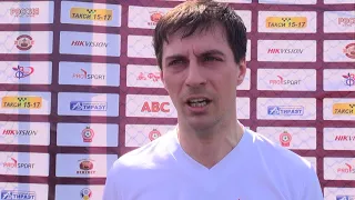 Интервью представителя ФК Молдавская ГРЭС