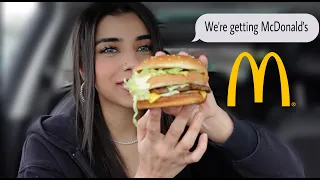 WHAT I ATE AT MCDONALDS TODAY (3500+CALS MUKBANG)