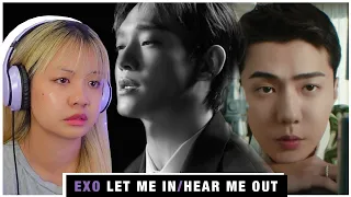 AN OG KPOP STAN'S POV— EXO "Let Me In" & "Hear Me Out" M/V