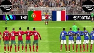 RONALDO V MBAPPE ! PORTUGAL VS FRANCE ! PENALTIES ! eFOOTBALL 2024 MOBILE