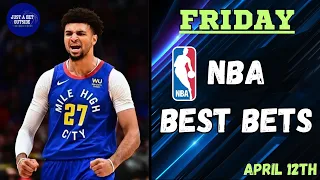 11-4 Run! 🔥 I NBA Best Bets, Picks, & Predictions for Today, April 12th!