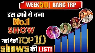 BARC TRP WEEK 50: Who is Became NO.1 Show?
