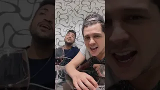 Fabrício Fiori e Fred Liel - live do Instagram