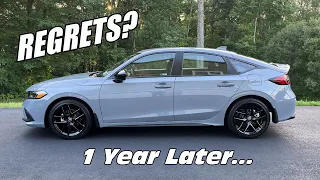 Do I Regret Buying My Civic Sport Hatch 2.0 Manual? - 1 Year Ownership Review (2022-2024)