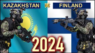 Kazakhstan vs Finland Military Power Comparison | Казахстан vs Финляндия  Сравнение военной мощи