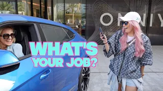 Asking Women Supercar Drivers What They Do For A Living