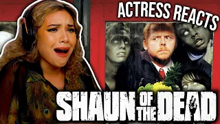 ACTRESS REACTS to SHAUN OF THE DEAD (2004) *first time watching* Movie Reaction!