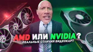 Почему блогеры так ненавидят видеокарты AMD? Radeon vs Nvidia - реальные отличия.