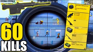 60 KILLS!😍 NEW BEST SNIPER GAMEPLAY w/ AMR + MG3🔥SAMSUNG,A7,A8,J4,J5,J6,J7,J2,J3,XS,A3,A4,A5,A6,A7