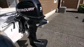 Mercury 20 HP 4 Stroke Maintenance Tips