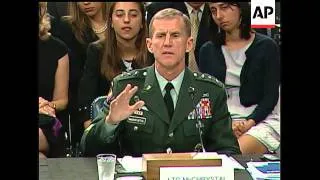 At his confirmation hearing Tuesday, Lt. Gen Stanley McChrystal told the Senate Armed Services Commi