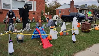 my 2023 Halloween yard display (late upload)