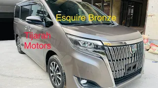 Toyota #Esquire Gi Premium Hybrid. Bronze color,2018. Ready #Tijarah Motors. #bangladesh 01733015114