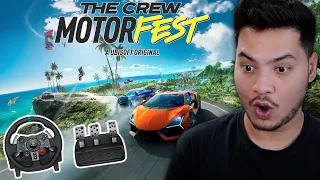 😍FINALLY NEW JOURNEY BEGINS - The Crew Motorfest - LOGITECH G29