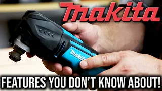 MAKITA 18V LXT Oscillating Multi-Tool Has FEATURES YOU DON'T KNOW ABOUT!