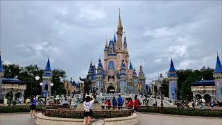 Relaxing Walk Around Magic Kingdom in 4K | Walt Disney World Orlando Florida September 2021