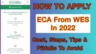 Step-by-Step Guide: How to Apply for WES ECA Evaluation and Avoid Common Pitfalls
