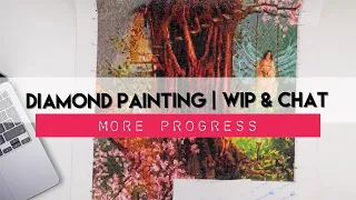 Diamond Painting WIP & Waffle | HAED Massive Project