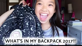 WHAT'S IN MY BACKPACK 2017!!! Nicole Laeno