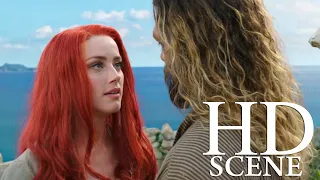 Aquaman and Princess Mera sweet scene!