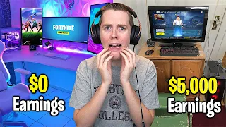 Rating My Viewer's *WORST* Fortnite Gaming Setups... (2024)