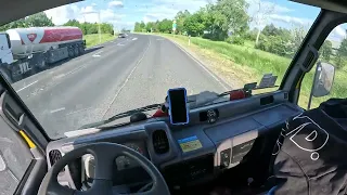 Pov drive Nissan Cabstar after work #2
