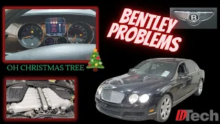 2006 Bentley Check engine, traction, suspension light on Dash