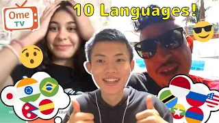 Japanese Polyglot Goes on Omegle and Speaks 10 Languages - BEST Reactions!