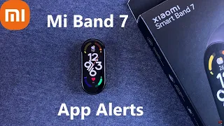 How To Enable App Alerts On Xiaomi Smart Band 7 | Mi Band 7