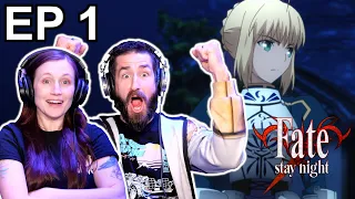 SHE'S BACK! Fate/Stay Night Unlimited Blade Works E1 Reaction | AVR2