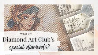 What are Diamond Art Club's Special Diamonds? Fairy Dust, Iridescent, Electro, ABs, and more!