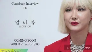 EXID LE TEASER SINGLE I LOVE YOU