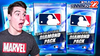 Three Team Select Diamond Pack Opening! - MLB 9 Innings 22