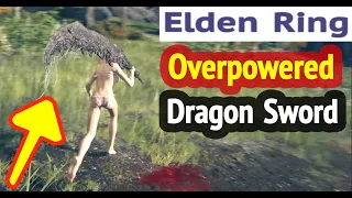 Elden Ring: Overpowered Dragon Sword - How to Beat Magma Wyrm Makar to get Magma Wyrm's Scalesword