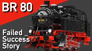 Germany's most iconic shunting locomotive! | Railway History recreated in Blender: DRG BR 80