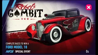 NFS No Limits | NFSNL | Rebel's Gambit | Ford Model 18 | 560 Gold Spent | Day 6 High Stakes