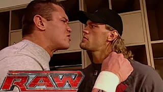 Randy Orton & Edge Heated Backstage Segment RAW Mar 19,2007