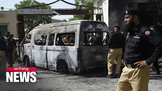 Female suicide bomber kills three Chinese teachers and Pakistani national at Karachi university