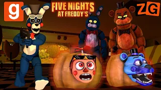 SCREAMING RUN-AWAY PUMPKINS! || Gmod FNAF Halloween Prop Hunt Funny Moments (Garry's Mod)