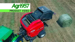 NEW KUHN ROUND BALER VB 3100 Serie ProgressiveDensity: HAY and STRAW BALING | Italian OFFICIAL VIDEO