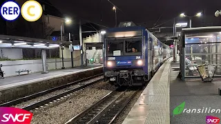 RER C [4K] Du Z20500/Z20900 Transilien,Carmillon et IDFM à Porte de Clichy