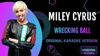 Miley Cyrus - Wrecking Ball (Karaoke Version) lyrics