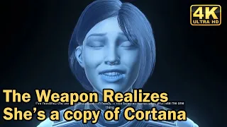 Halo Infinite The Weapon Realizes She's Cortana Copy